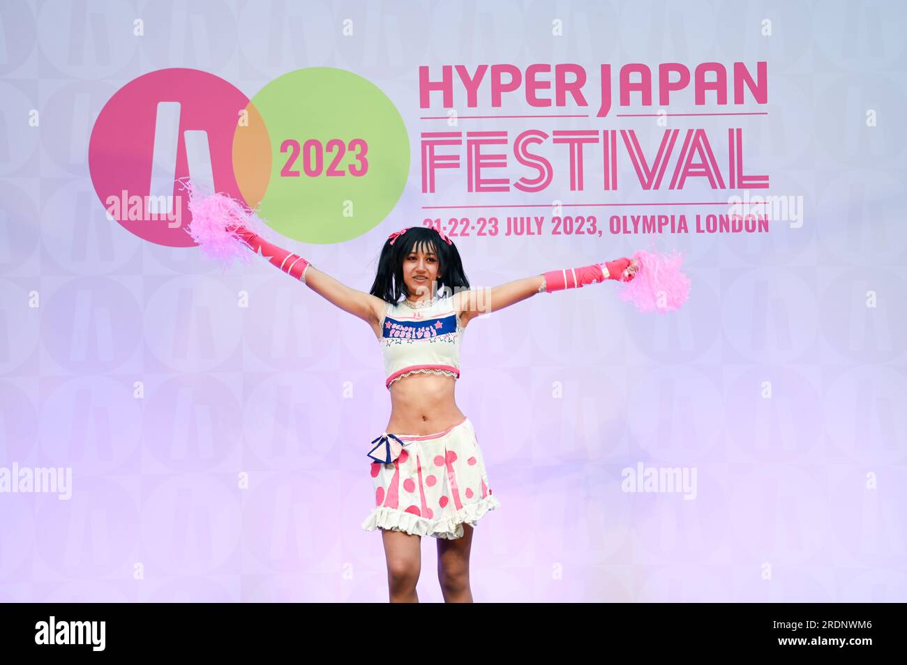 London, UK. 22nd July, 2023. Hyper Japan Cosplay Masquerade competition