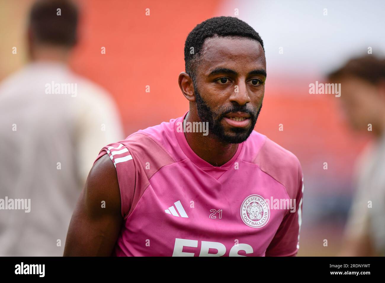 Bangkok, Thailand. 22nd July, 2023. Ricardo Pereira of Leicester City in training session during the pre-season match against Tottenham Hotspur at Rajamangala Stadium. (Photo by Amphol Thongmueangluang/SOPA Images/Sipa USA) Credit: Sipa USA/Alamy Live News Stock Photo