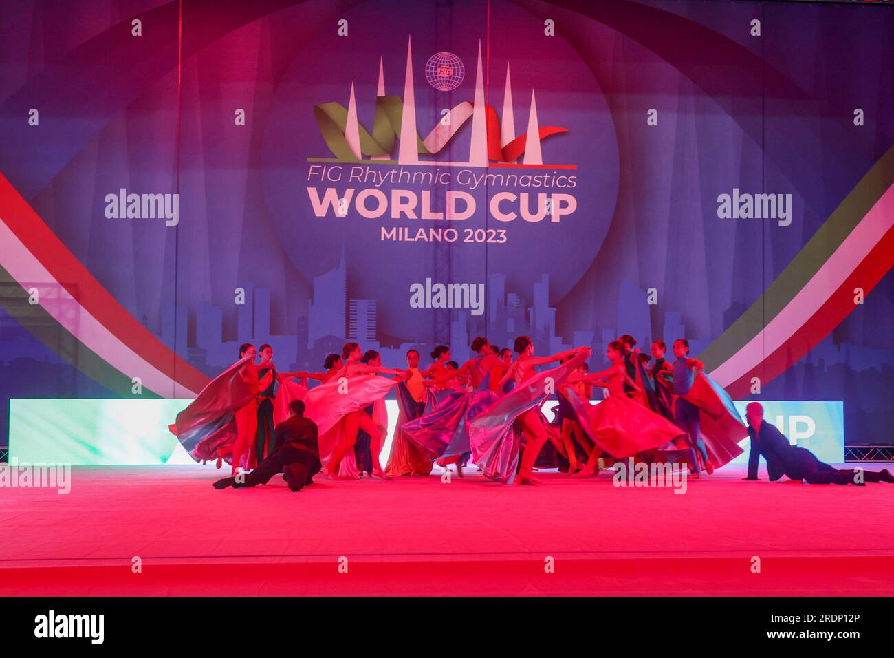 Milan, Italy. 22nd July, 2023. Opening Ceremony World Cup Milano 2023