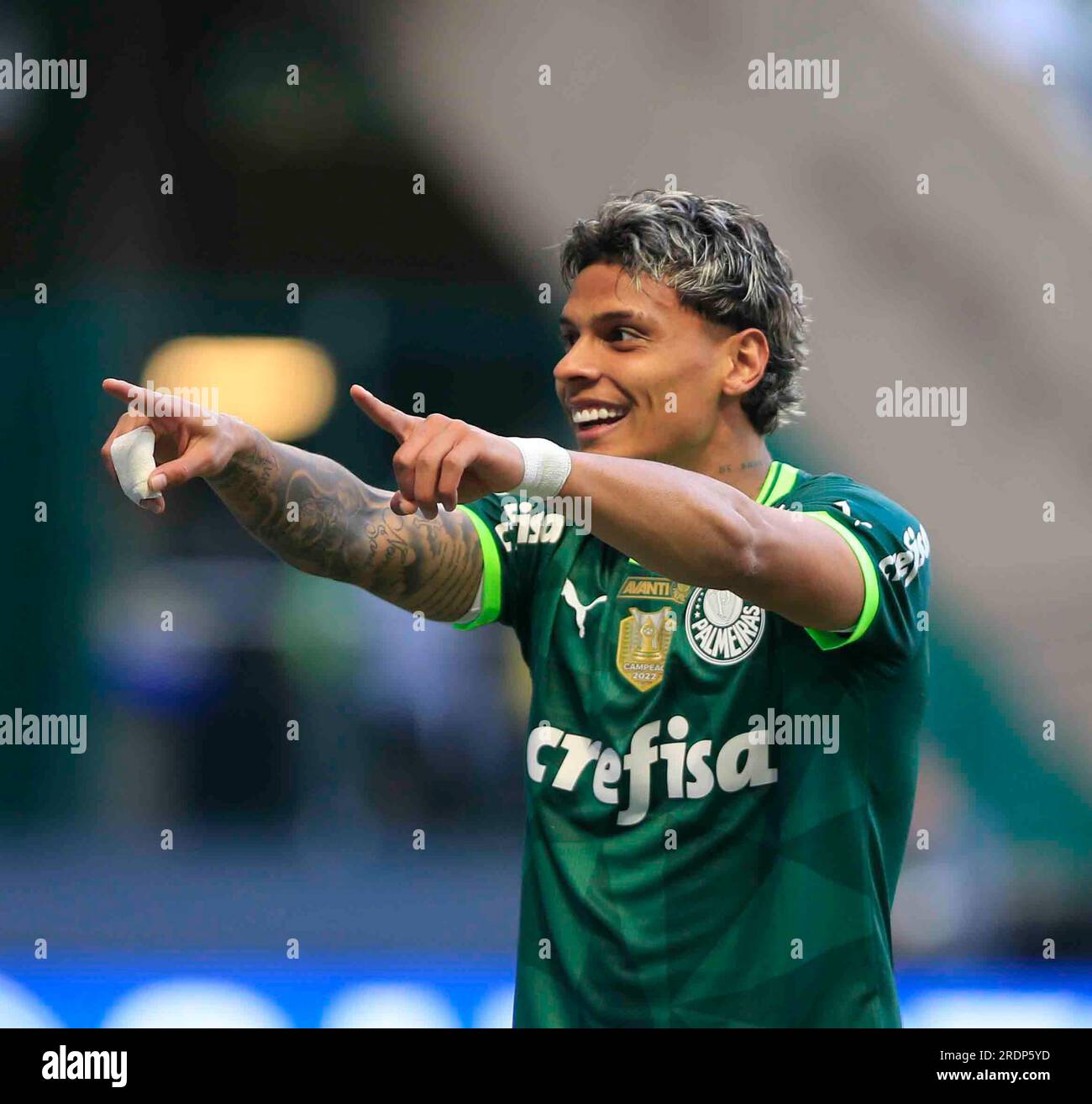 Brilhou com o Palmeiras e agora Richard Ríos revela seu maior