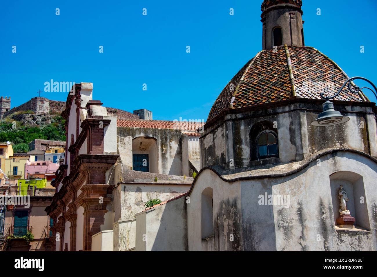 Bosa Cathedral - Sardinia - Italy Stock Photo