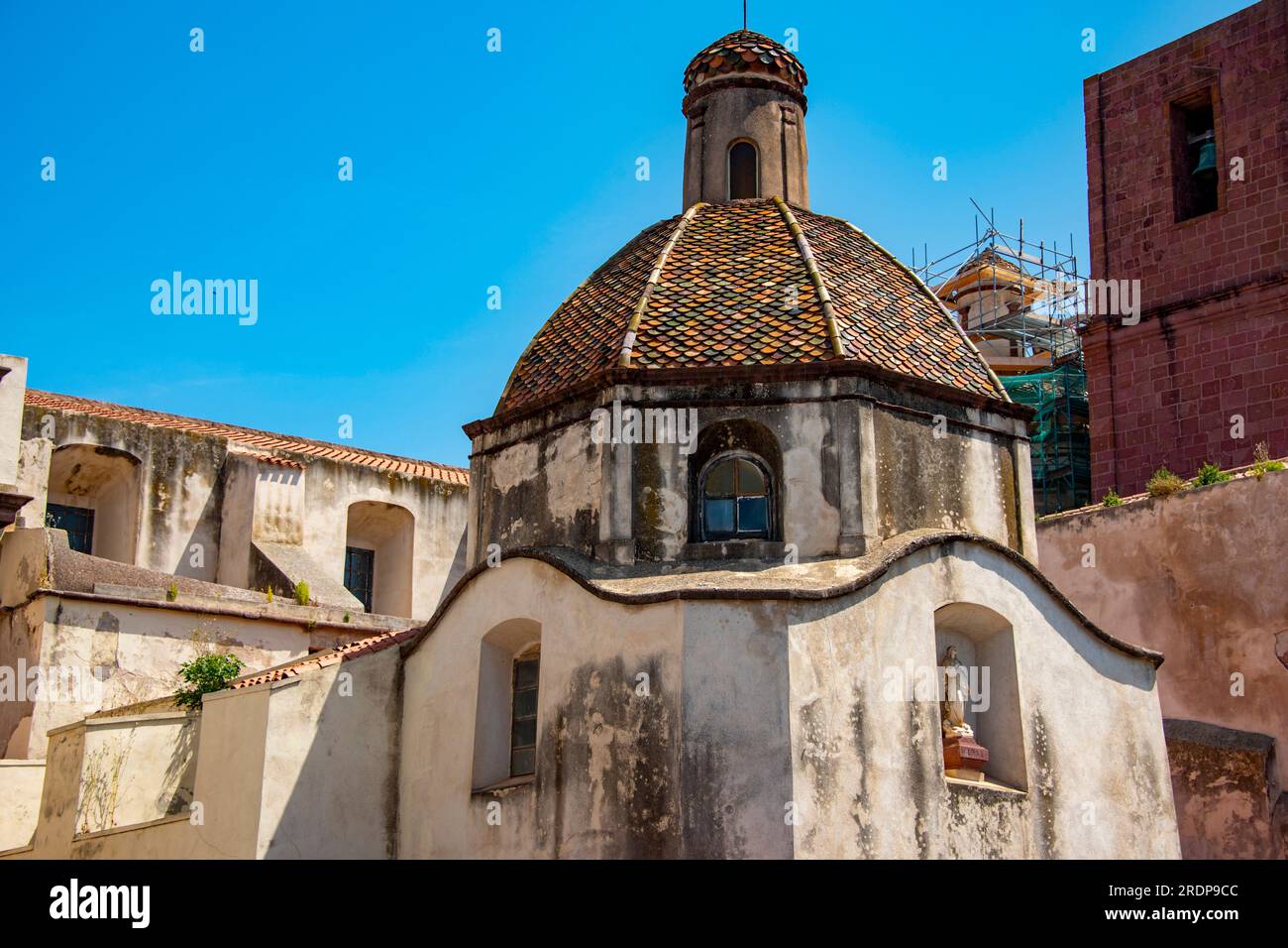 Bosa Cathedral - Sardinia - Italy Stock Photo