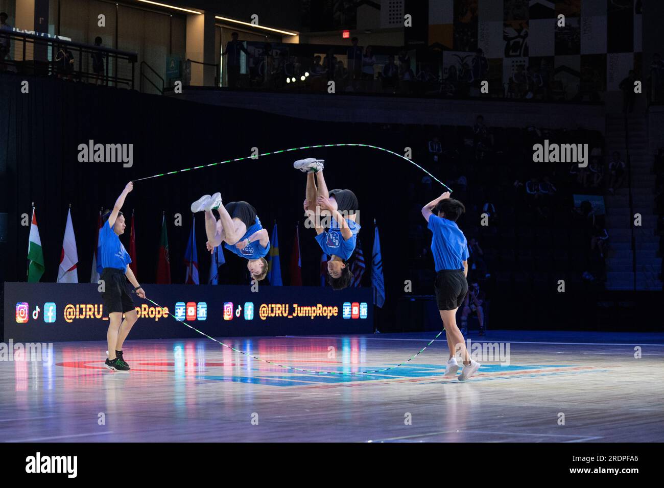 World Jump Rope Championship Finals, Colorado Springs, Colorado, USA ...