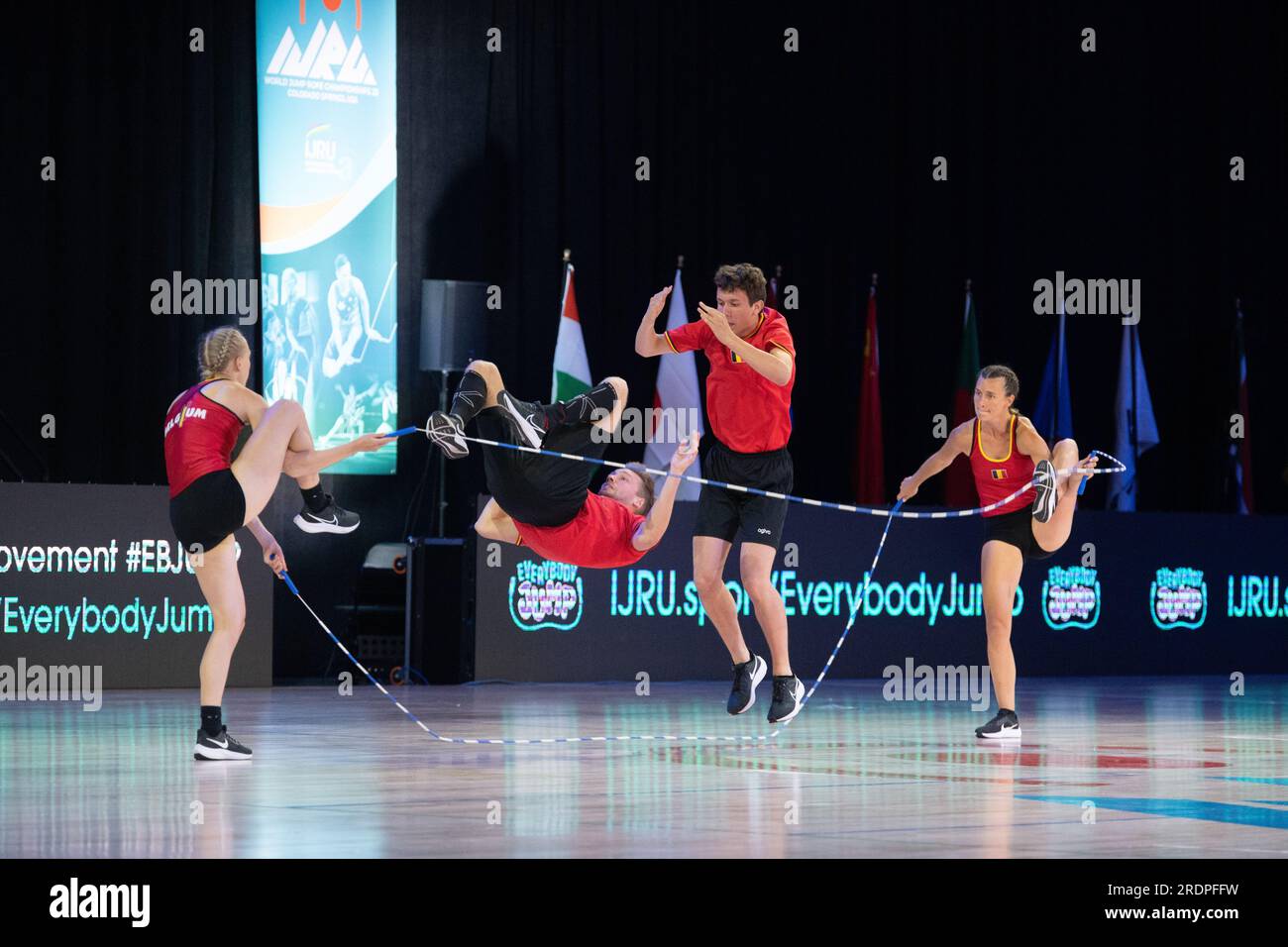 World Jump Rope Championship Finals, Colorado Springs, Colorado, USA ...
