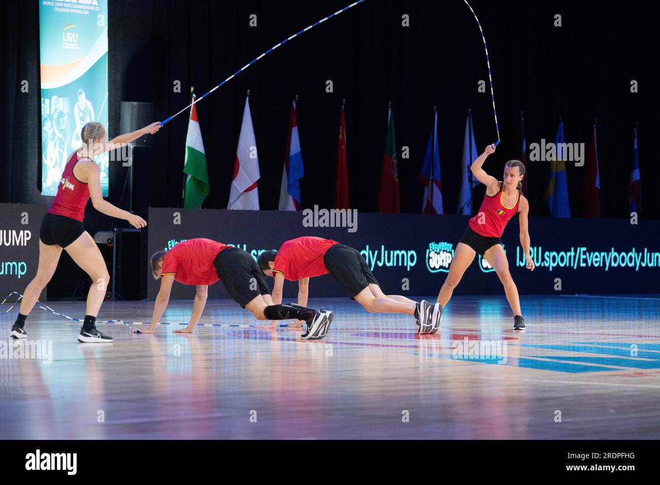 World Jump Rope Championship Finals, Colorado Springs, Colorado, USA ...