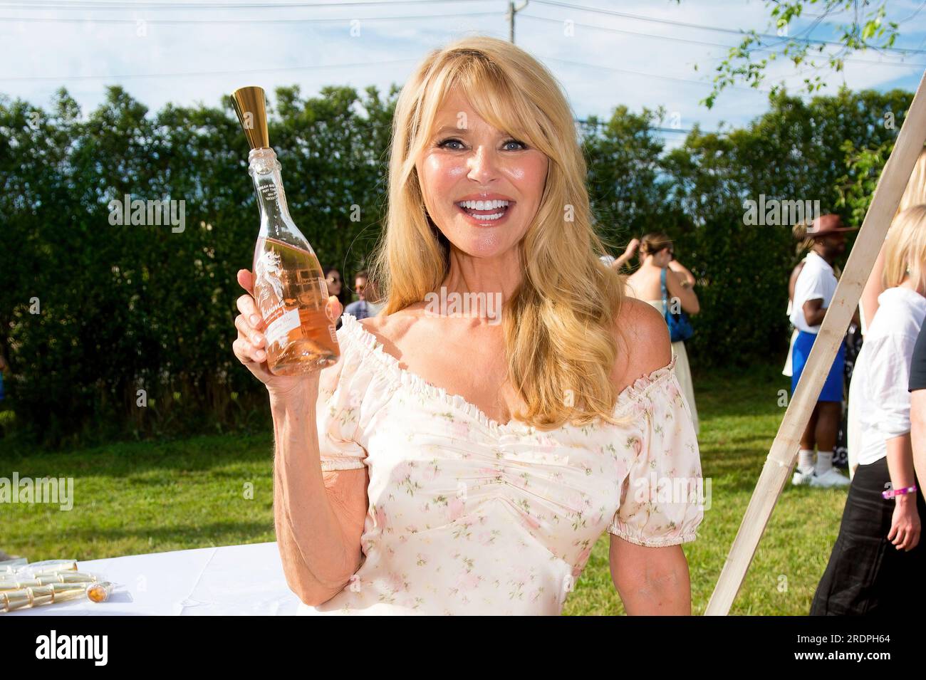Christie Brinkley attends Ken and Maria Fishel's prepolo event at