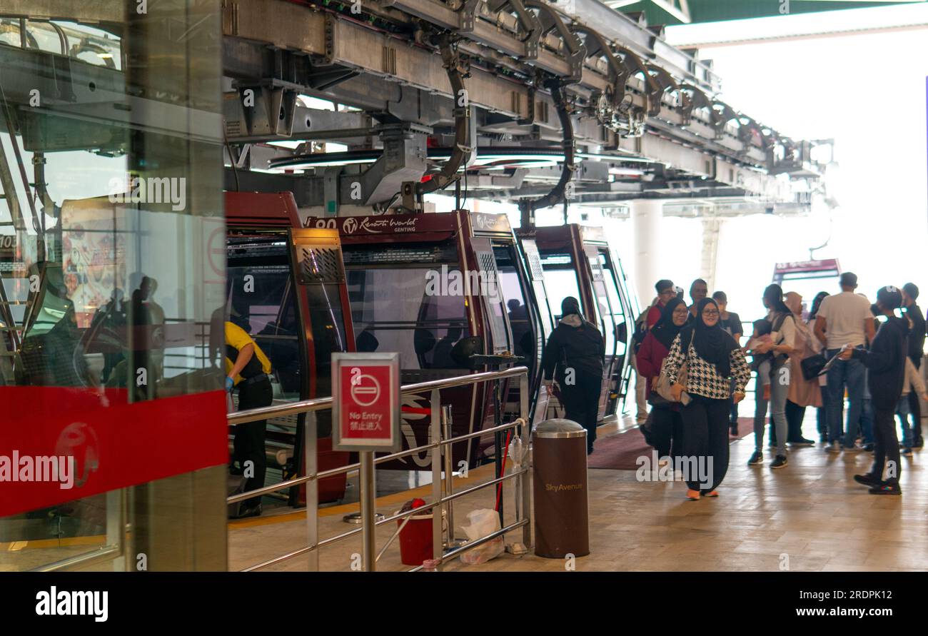 Pahang, Malaysia, 23rd July 2023 Selective focus of view inside