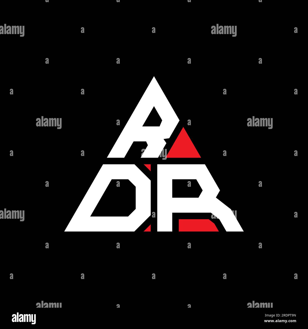 Rdr logo design hi-res stock photography and images - Alamy