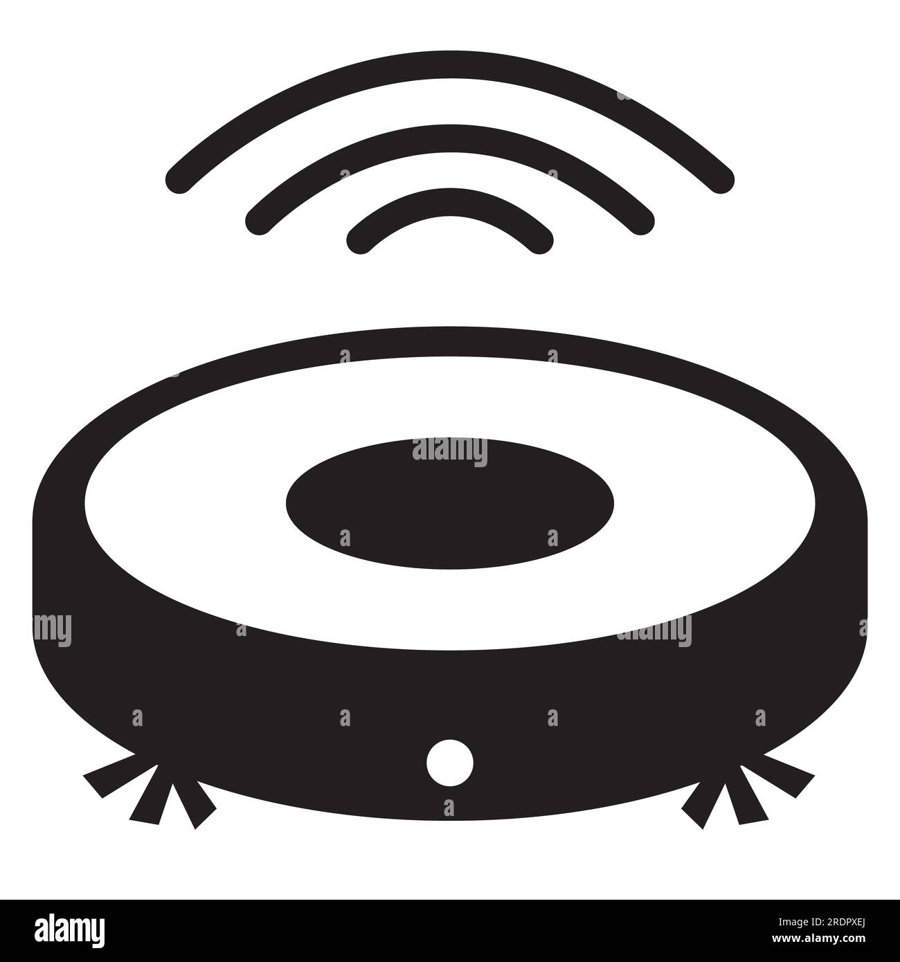 Hand robot vacuum cleaner Cut Out Stock Images & Pictures - Alamy