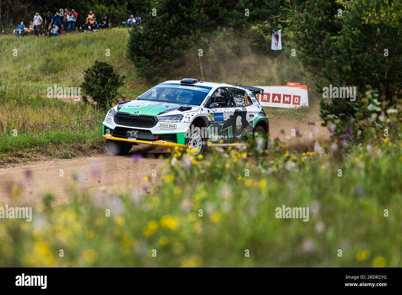 24 Sami PAJARI (FIN), Enni MÄLKÖNEN (FIN), TOKSPORT WRT, SKODA Fabia RS ...