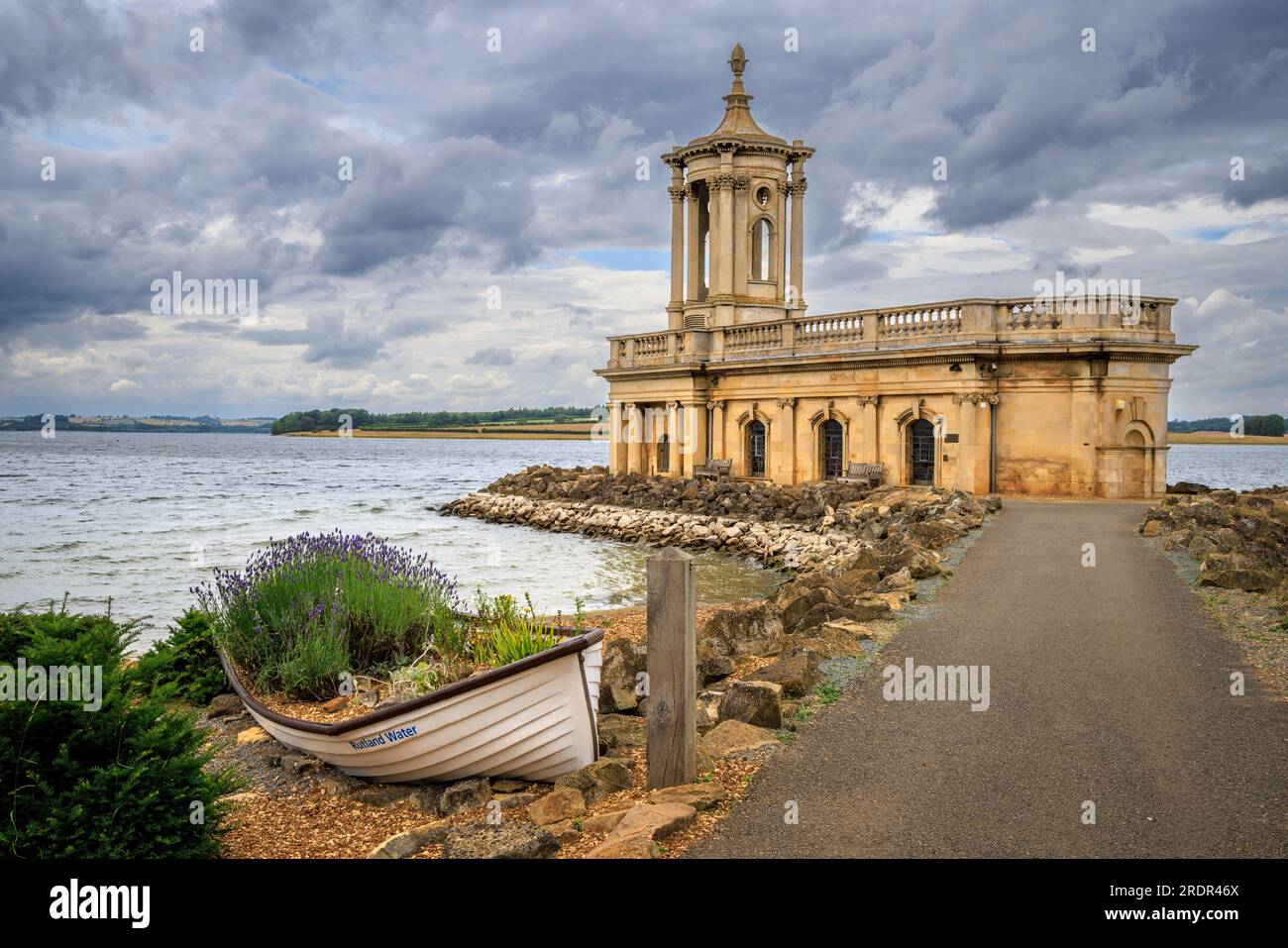 Rutland water normanton church hi-res stock photography and images - Alamy