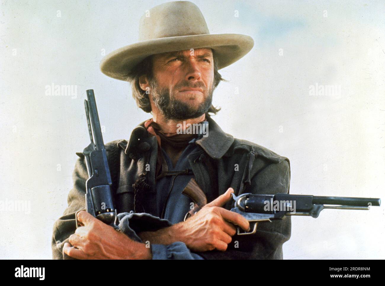 The Outlaw Josey Wales  Clint Eastwood Stock Photo