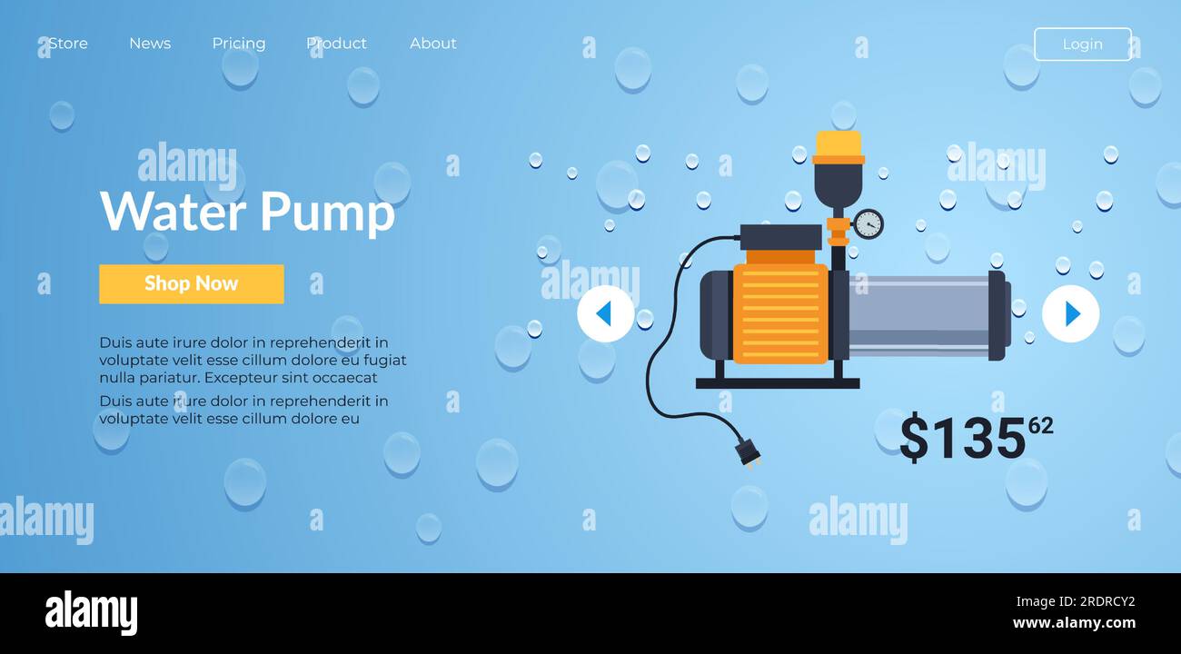 Irrigation engine Stock Vector Images Alamy