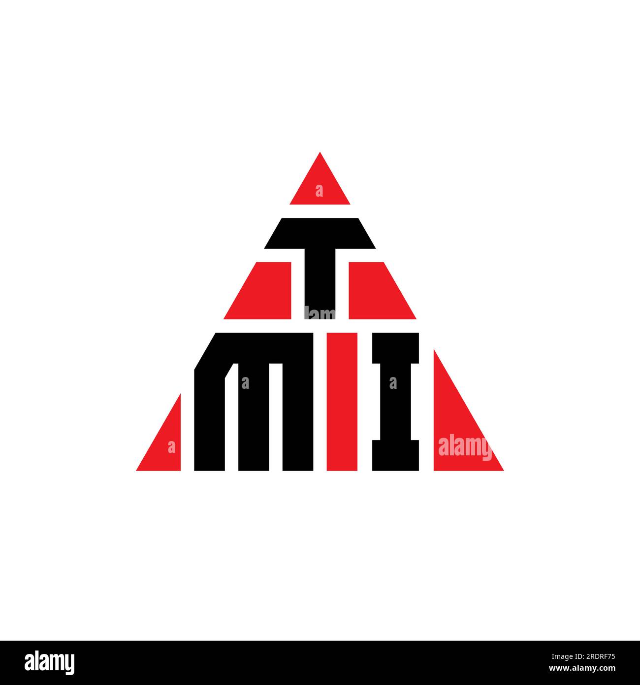 TMI triangle letter logo design with triangle shape TMI triangle logo TMI triangle letter logo design with triangle shape TMI triangle logo