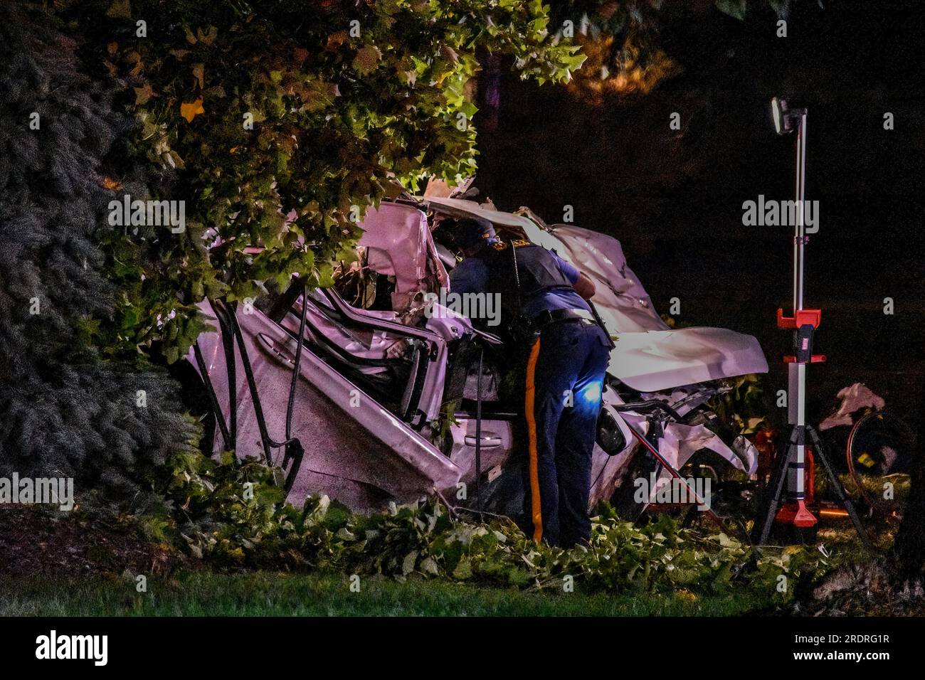 Horrific vehicle crash hires stock photography and images Alamy