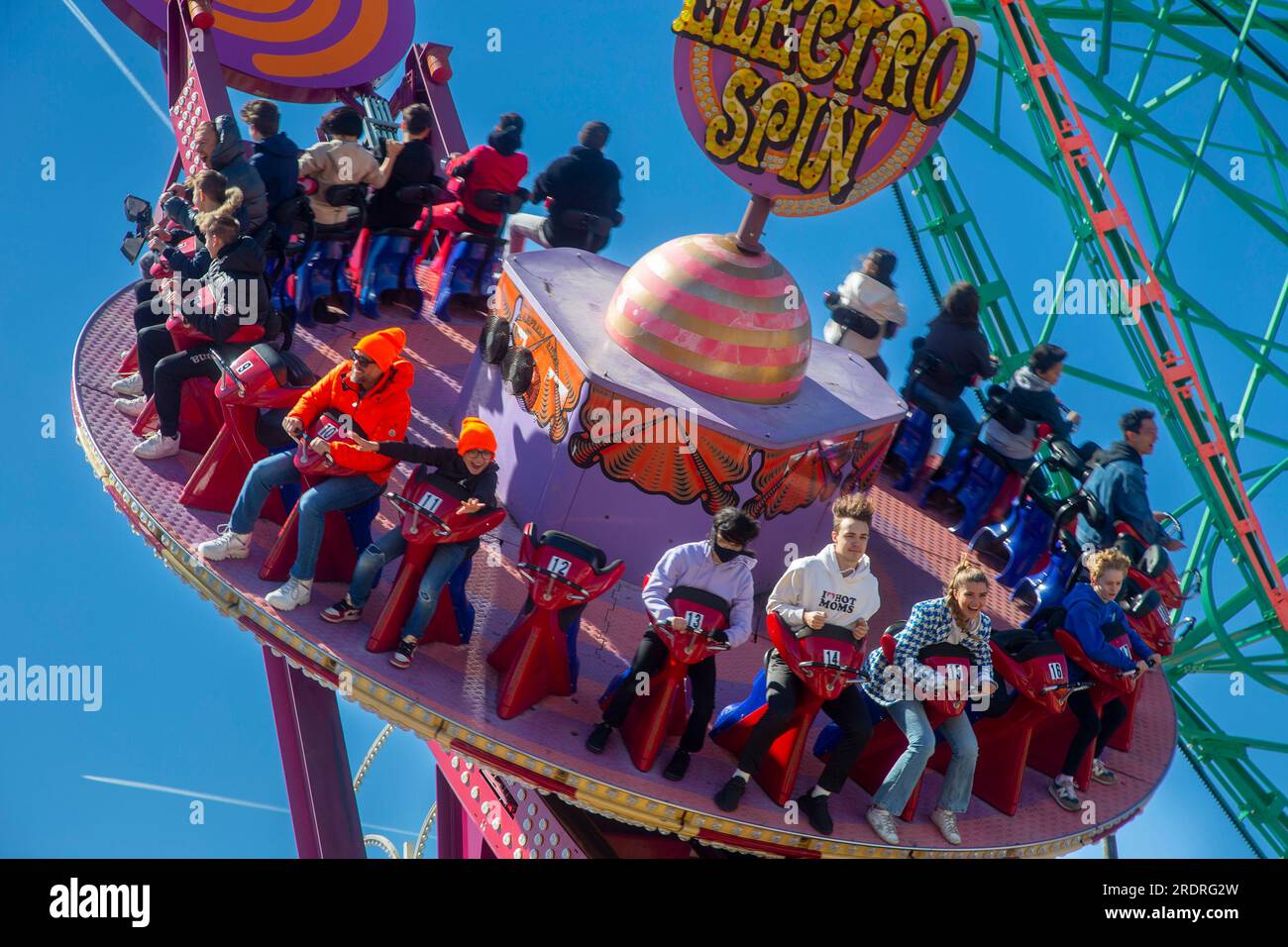 Luna park coney island ride hi-res stock photography and images - Alamy