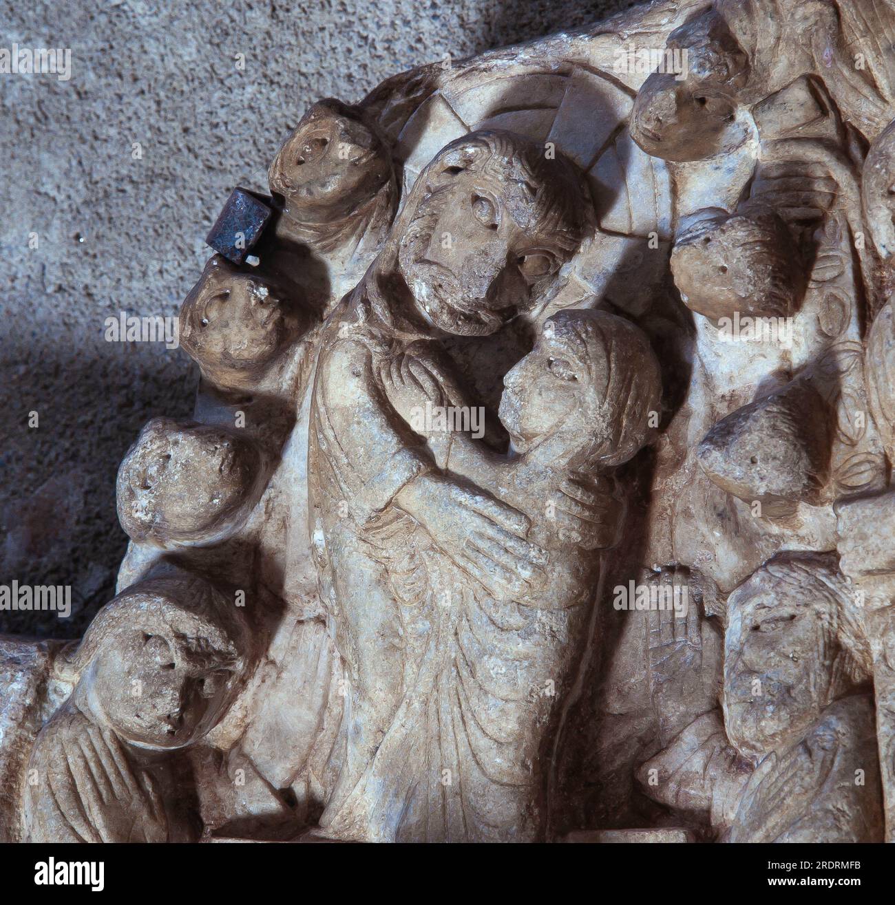 Maestro de Cabestany. Tímpano de la iglesia de Cabestany, que
