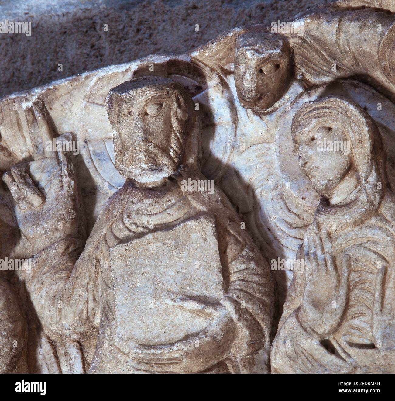 Maestro de Cabestany. Tímpano de la iglesia de Cabestany, que