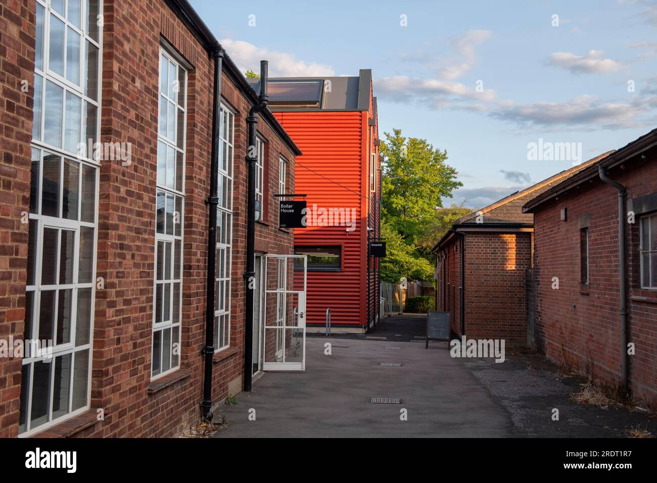 Harrow Art Centre Greenhill Building Stock Photo Alamy