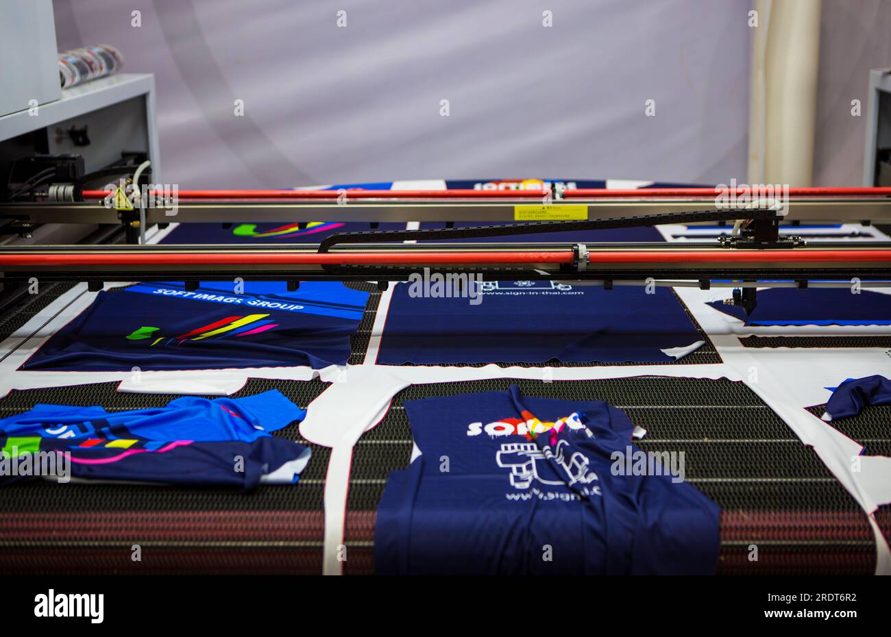 Bangkok, Thailand June 6, 2023 Camera Cutting Machine Laser Cutter