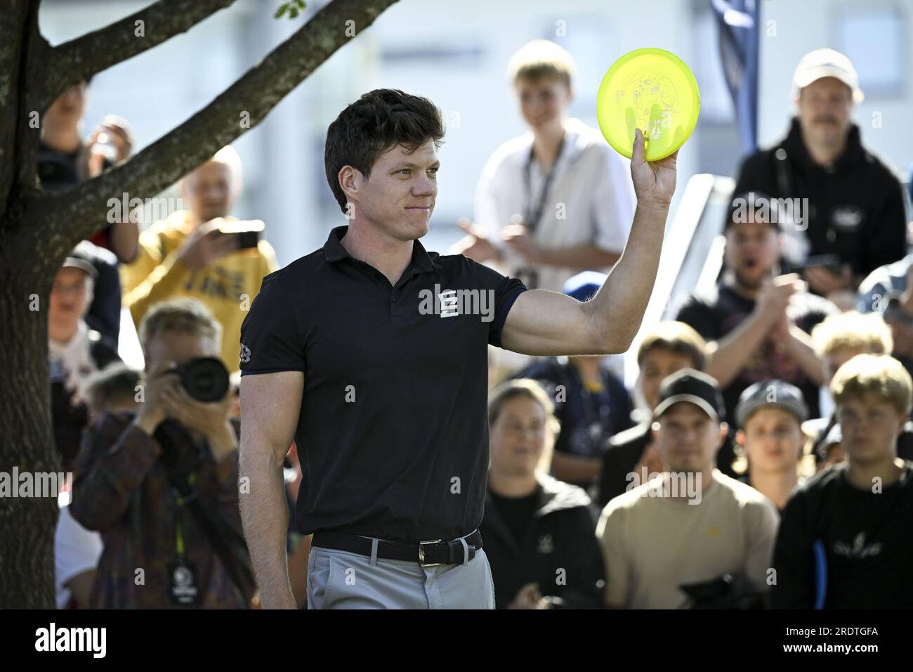 Nokia, Finland. 23rd July, 2023. Ezra Aderhold of the United States