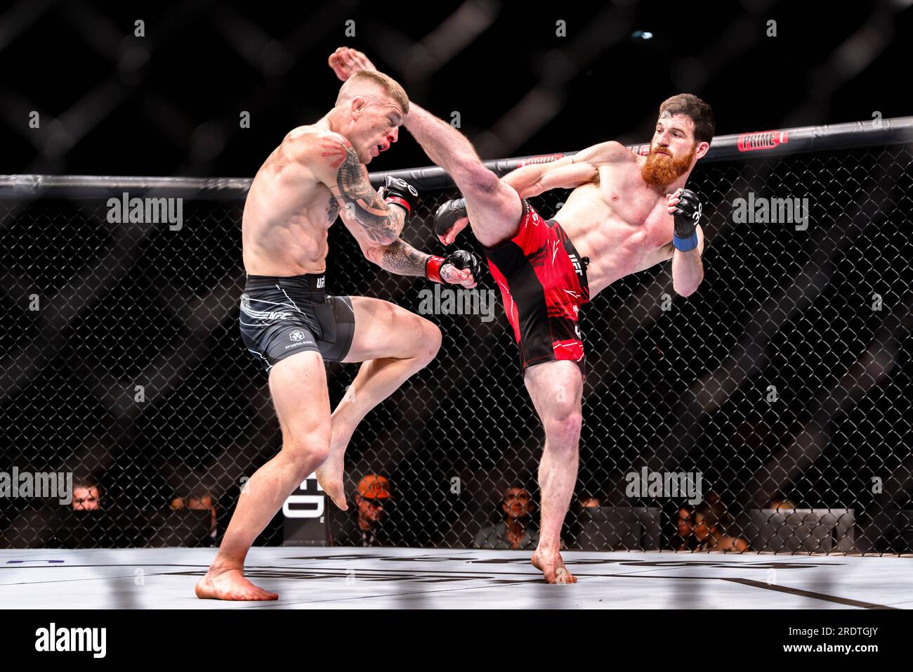 LONDON, UNITED KINGDOM. 22 Jul, 2023. Chris Duncan vs Yanal Ashmouz