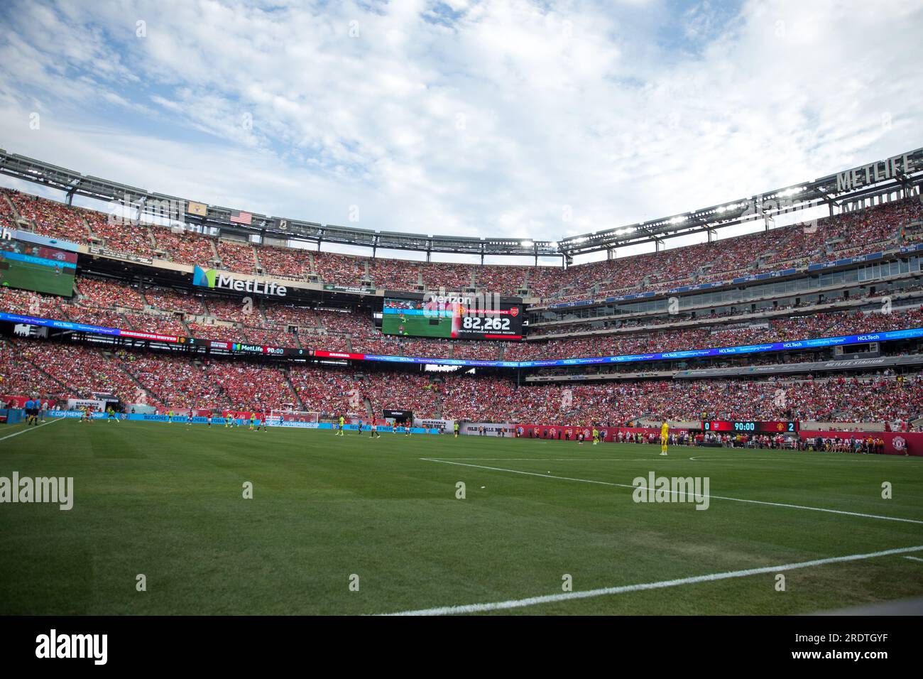 East Rutherford, United States. 22nd July, 2023. The MetLife stadium