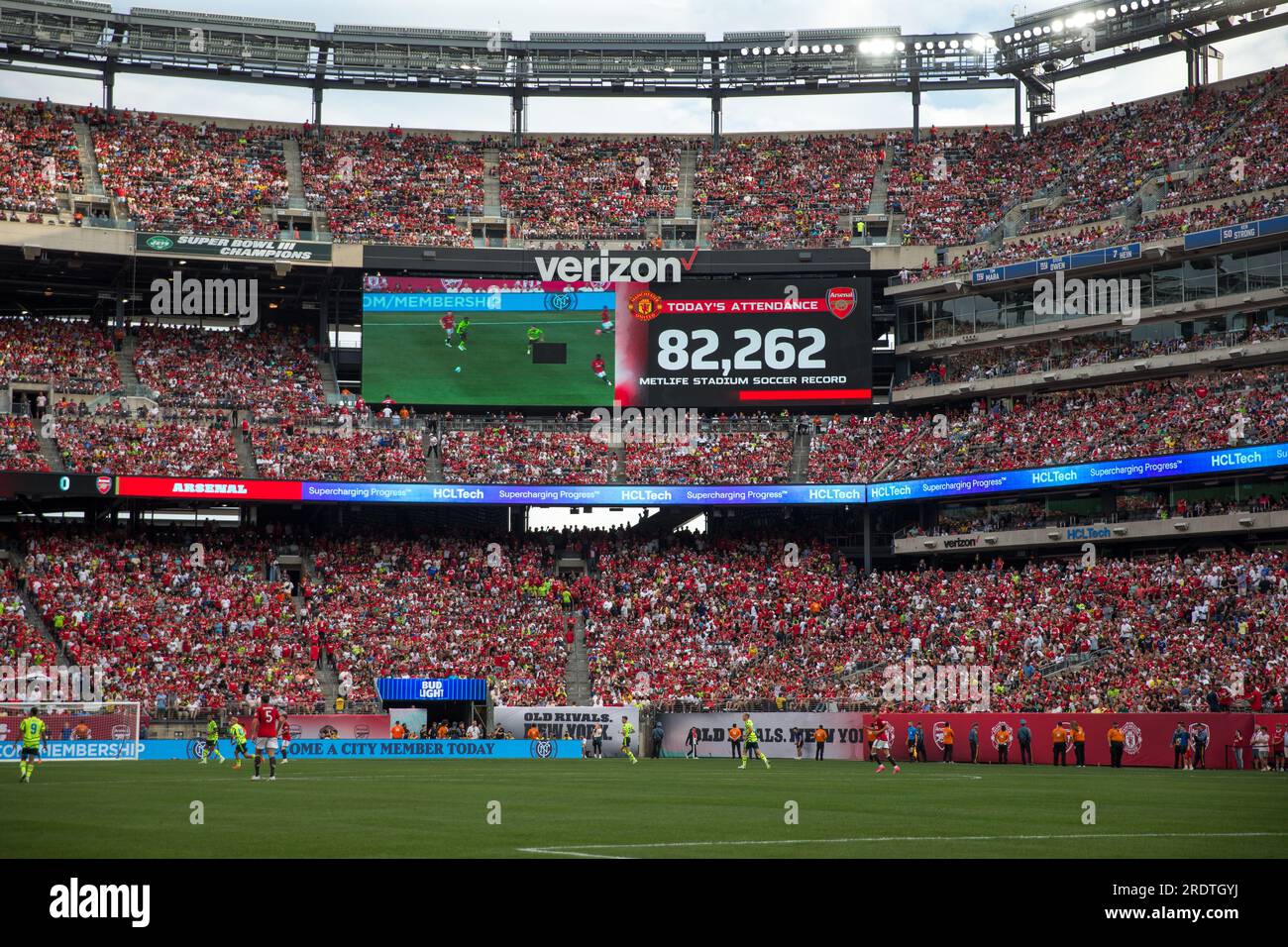 East Rutherford, United States. 22nd July, 2023. The MetLife stadium