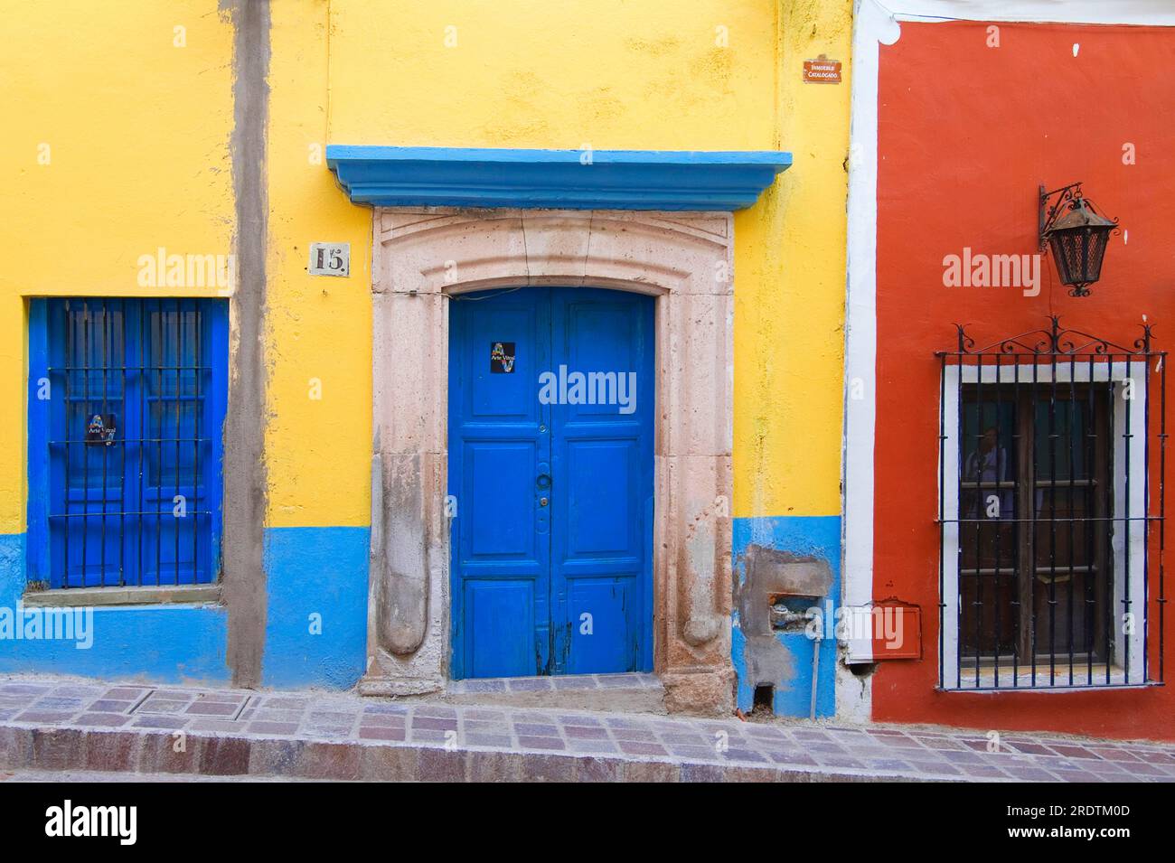Houses, Guanajuato, Guanajuato Province, Mexico Stock Photo Alamy