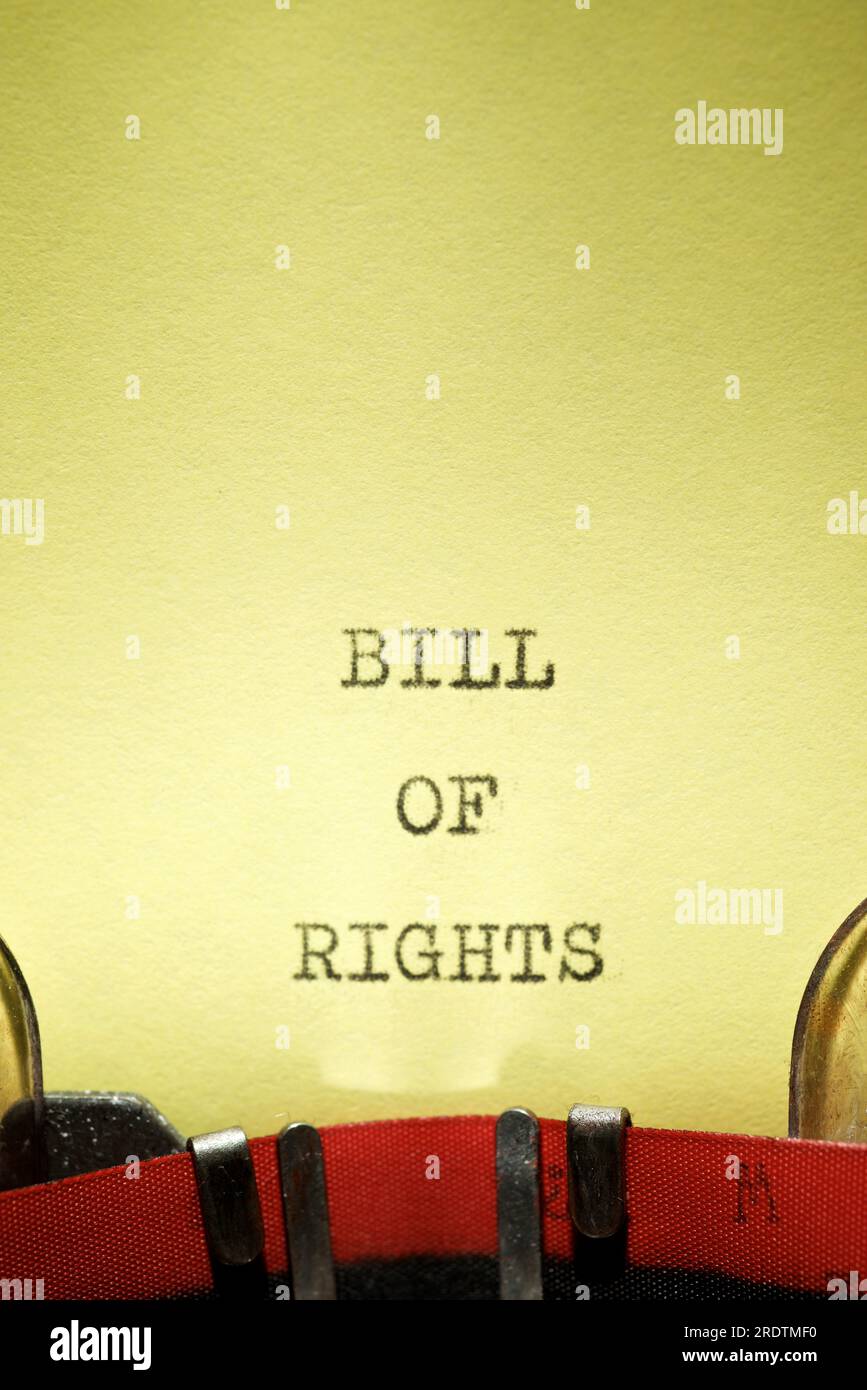 Bill Of Rights Text