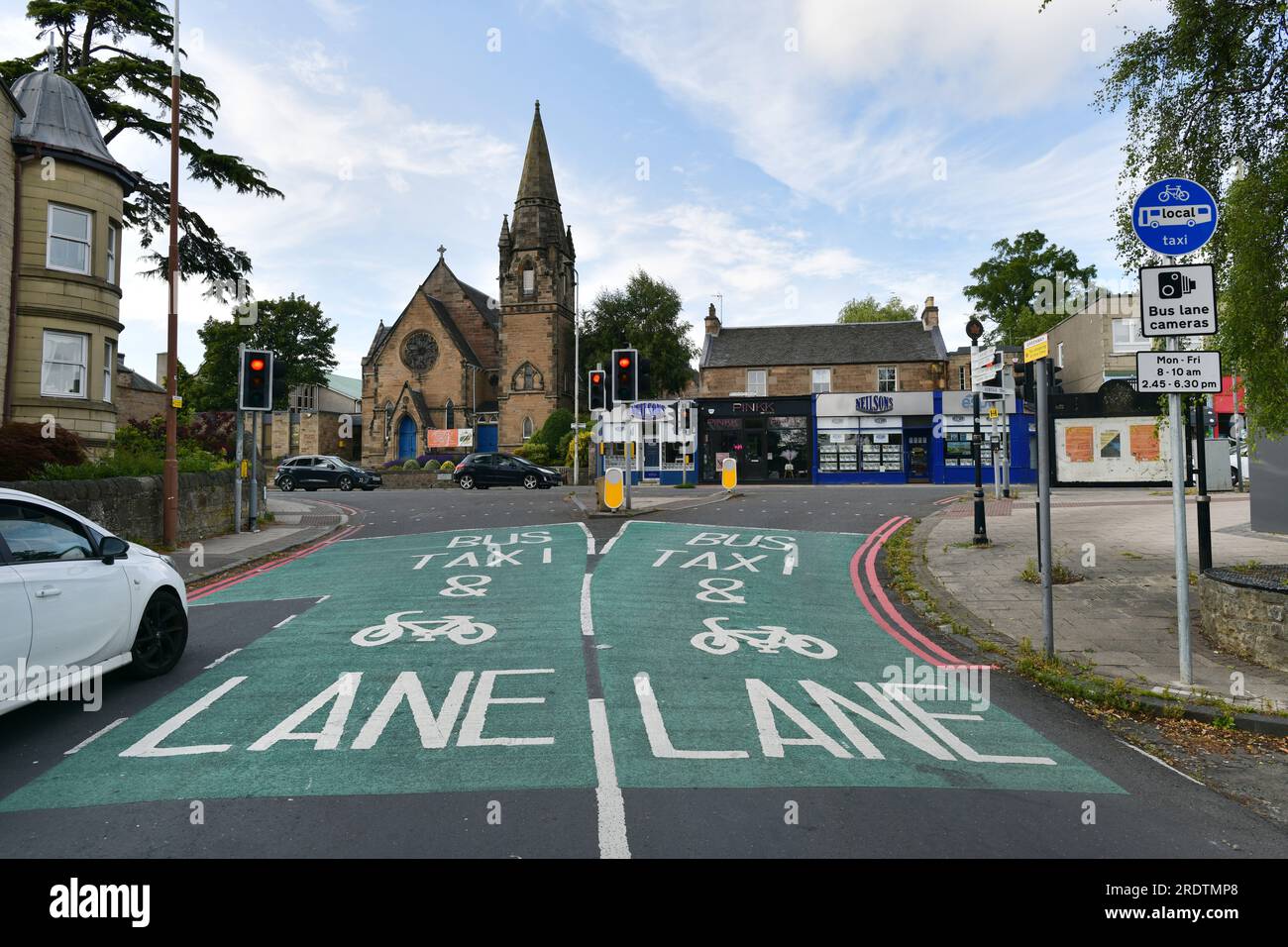 Edinburgh Scotland, UK 23 July 2023. Low Traffic Neighbourhood (LTN