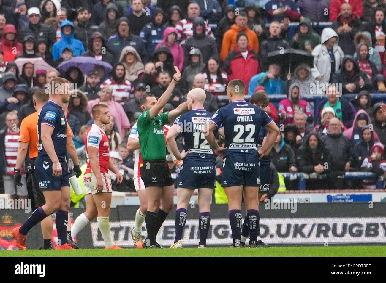 Leeds, UK. 23rd July 2023. Betfred Challenge Cup Semi Final Hull KR v