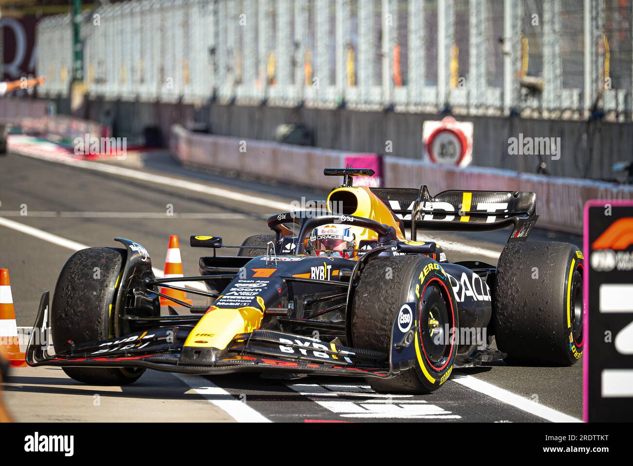 Budapest, Hungary. 23rd July, 2023. #01 Max Verstappen, (NED) Oracle ...