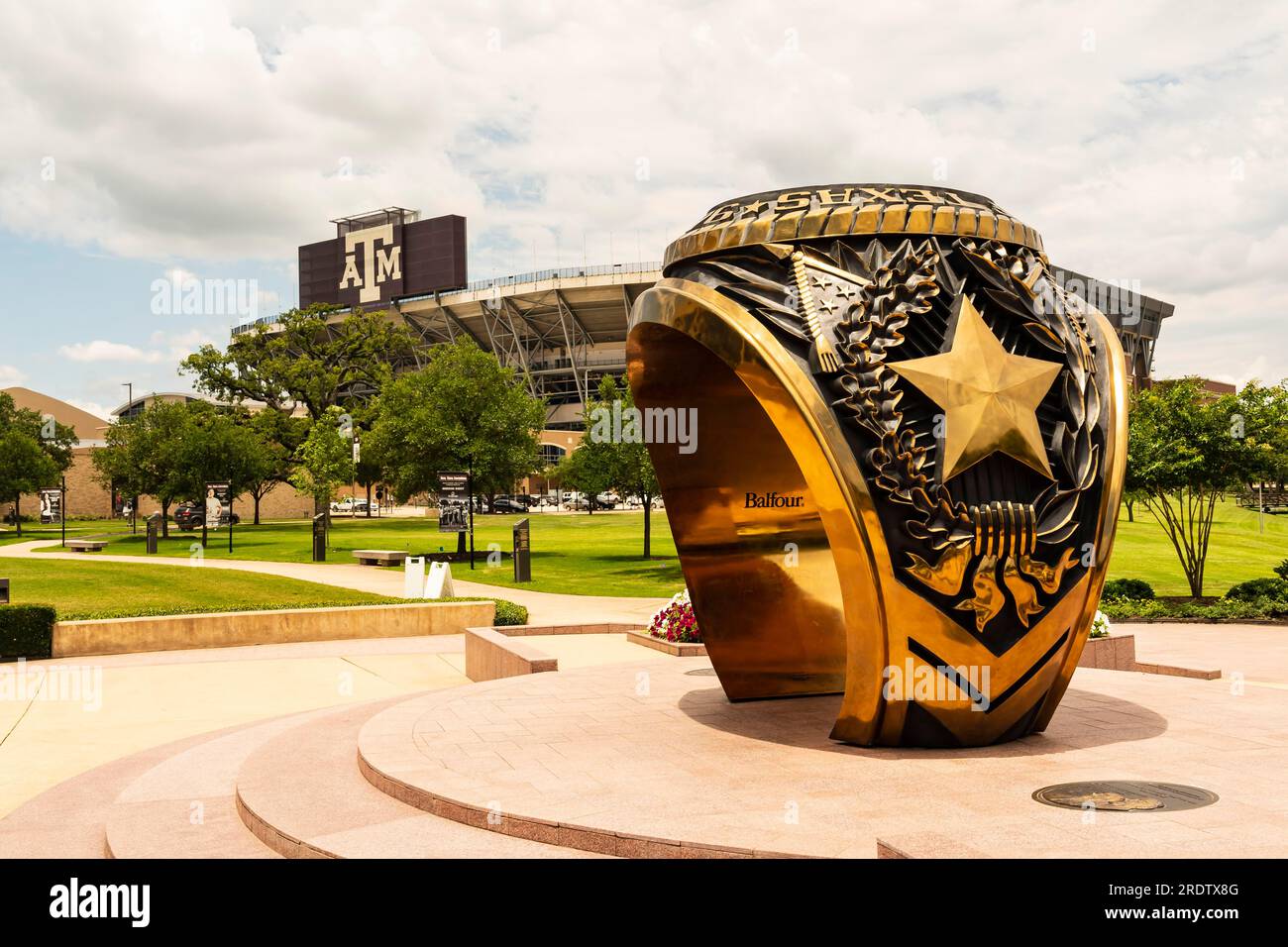 May 27, 2020, College Station, Texas, USA: Texas AM University is a public research university in College Station, Texas Stock Photo