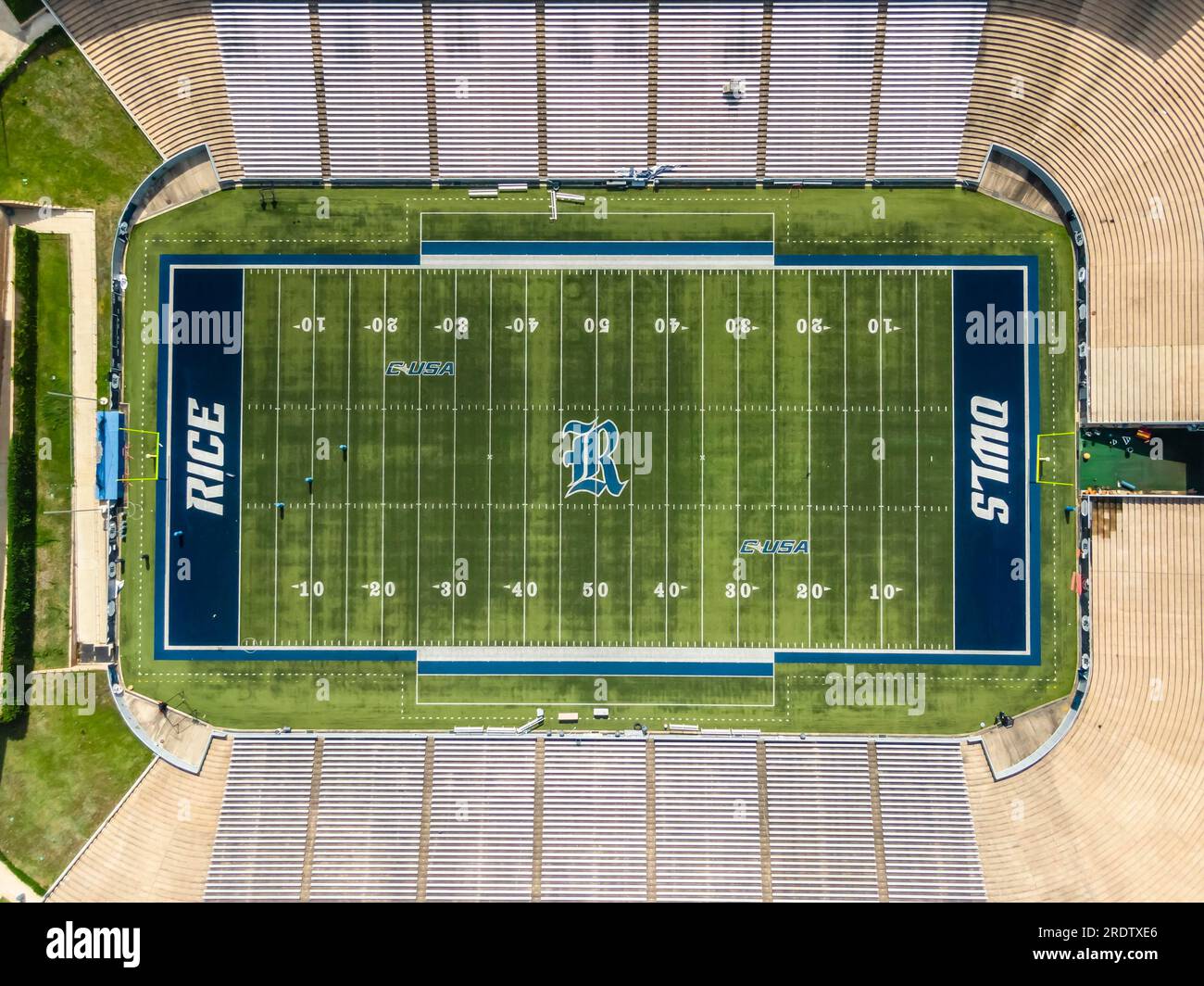 May 29, 2020, Houston, Texas, USA: Rice Stadium is an American football ...