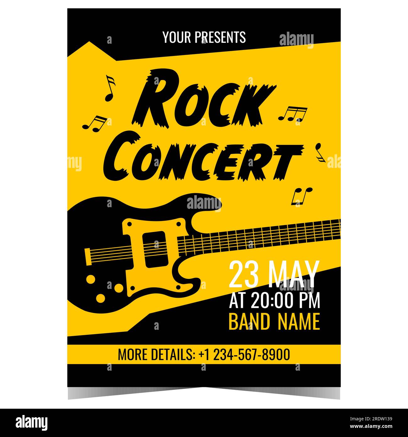 Heavy metal gig Stock Vector Images Alamy