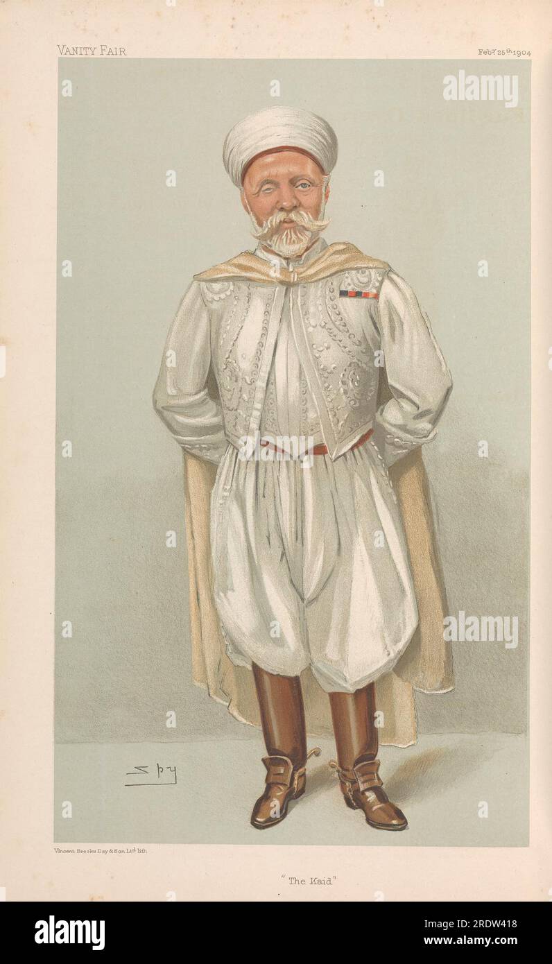Vanity Fair: Military and Navy; 'The Kaid', General Sir Harry Aubrey De ...