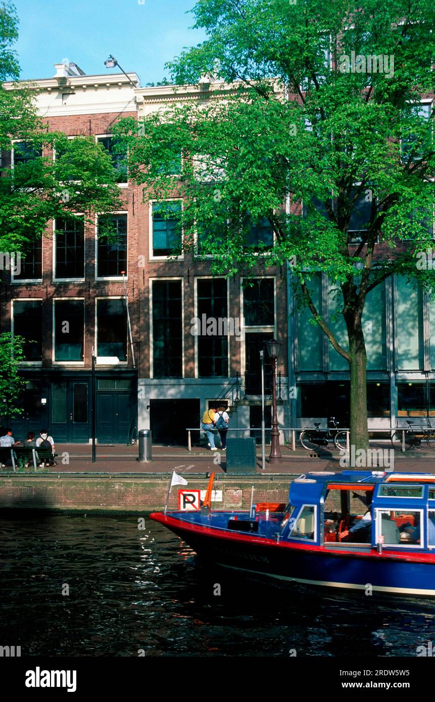 Anne Frank House, Amsterdam, Netherlands Stock Photo - Alamy