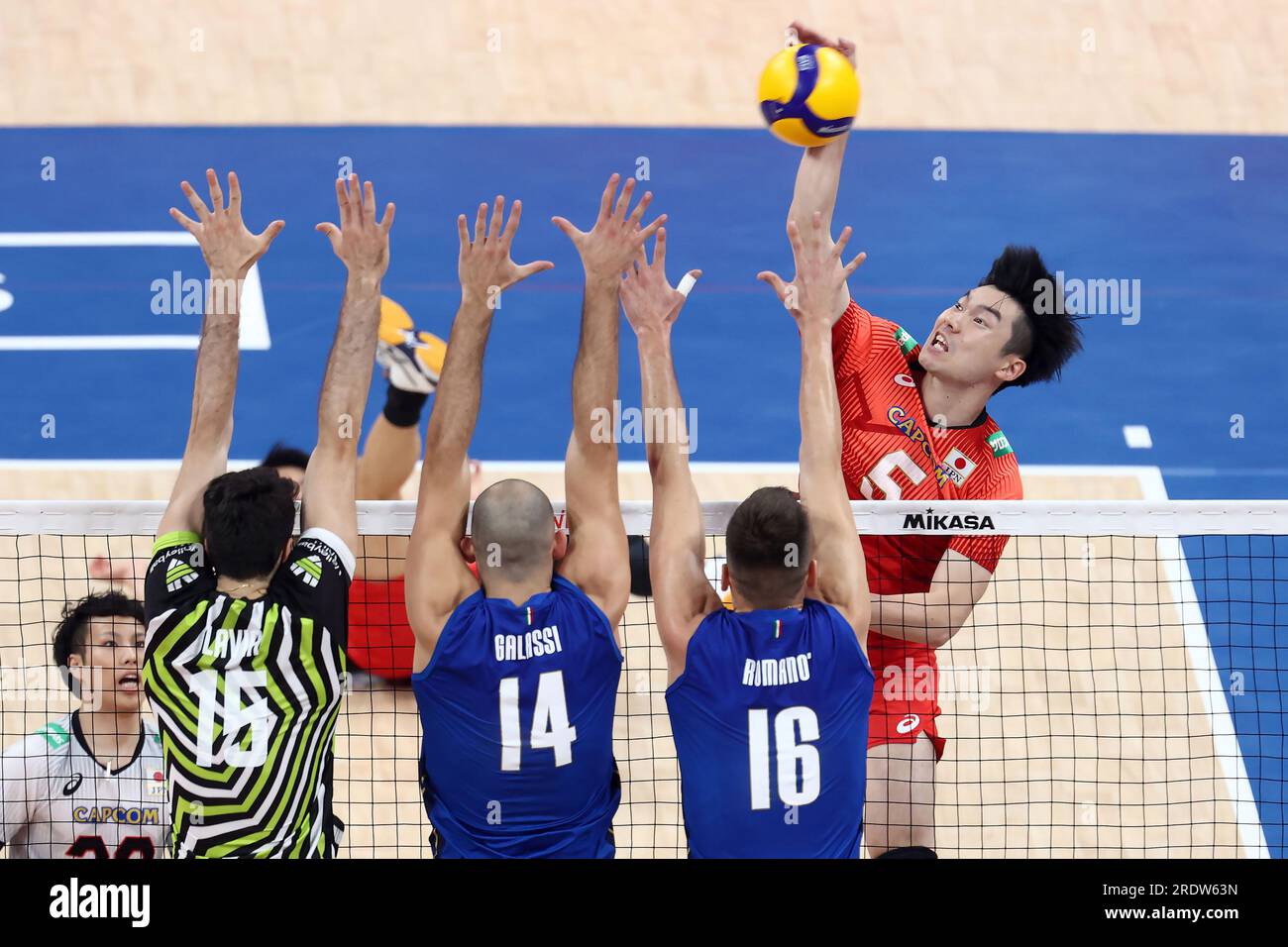 Gdansk Poland. 23rd July 2023. Tatsunori Otsuka during the FIVB