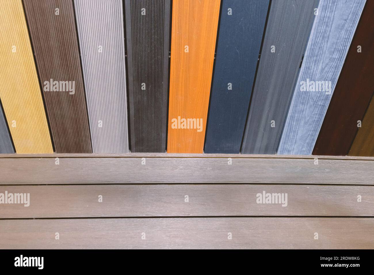 Plastic floor covering for verandas Stock Photo Alamy
