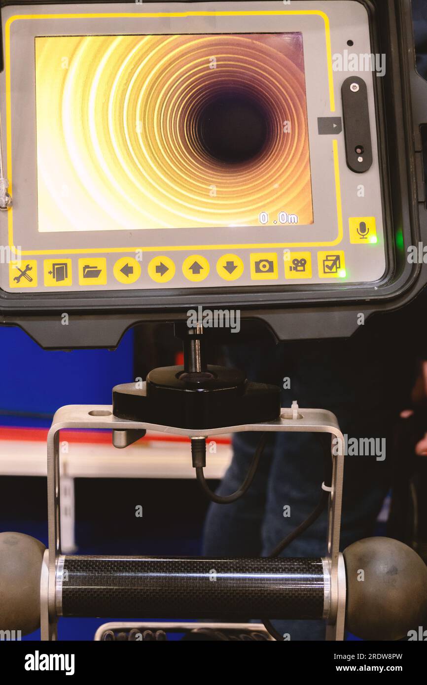 Pipeline Video Inspection System with laser camera for precise