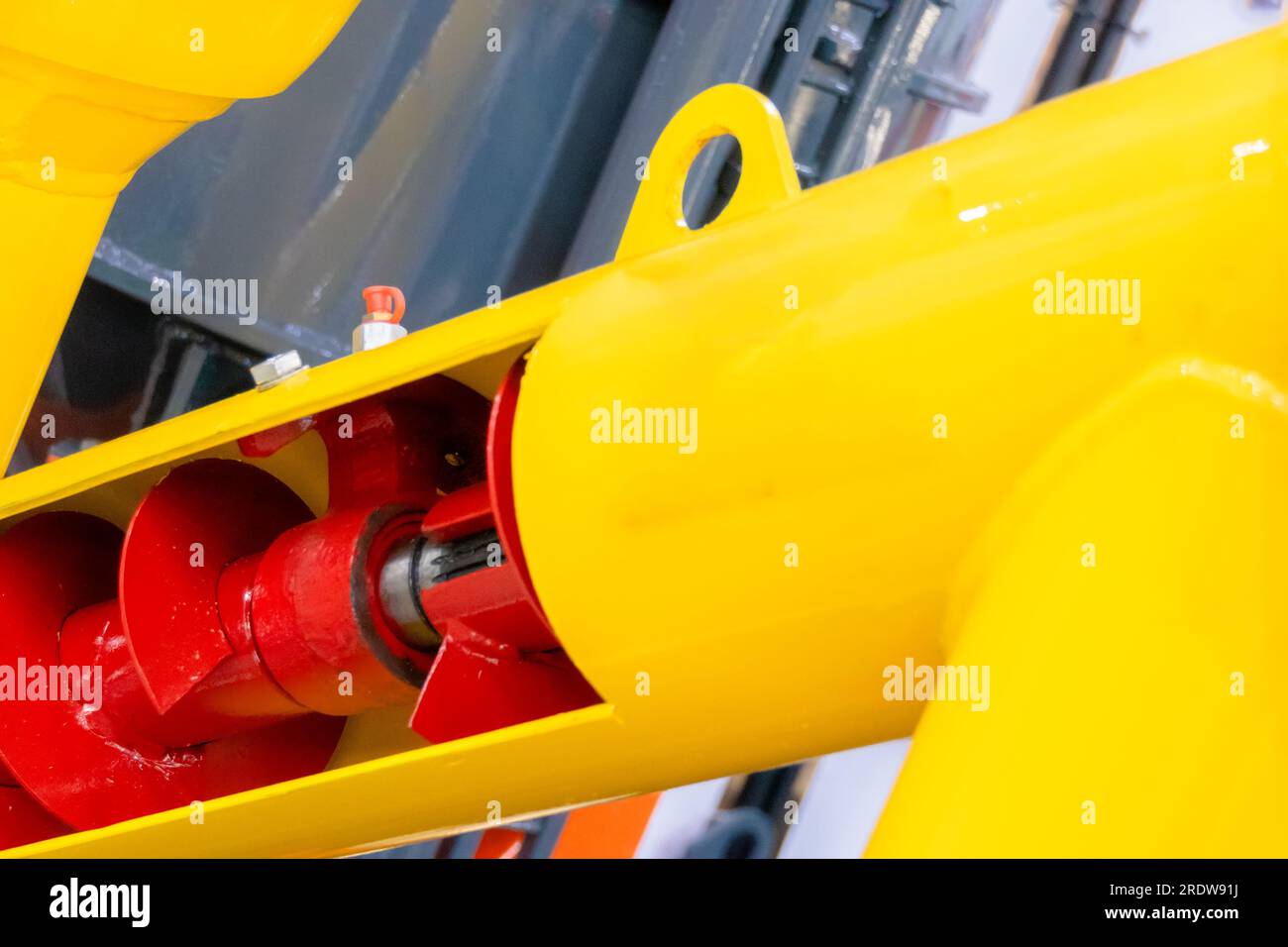 Drilling equipment for drilling wells Stock Photo