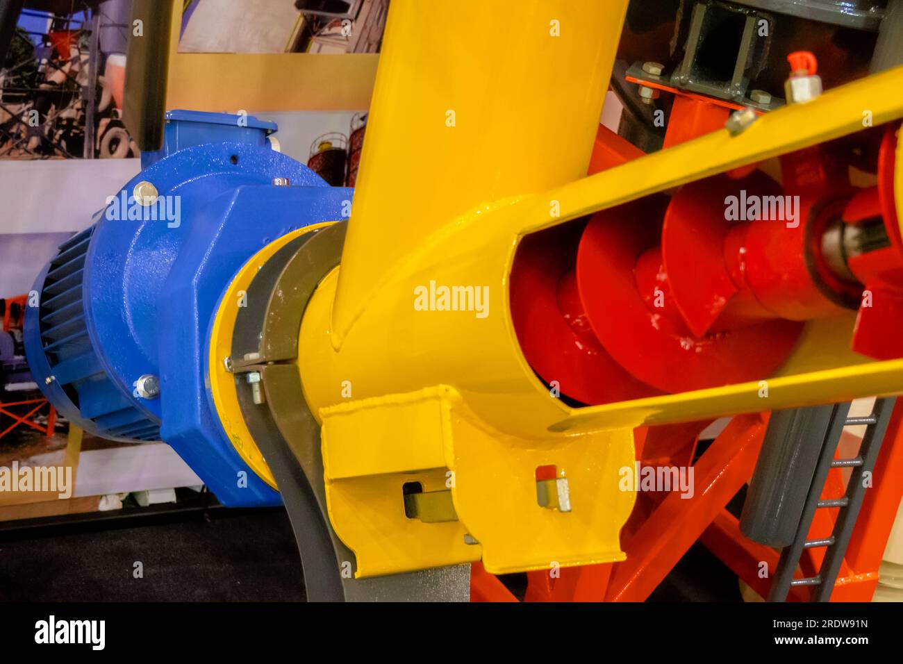 Drilling equipment for drilling wells Stock Photo