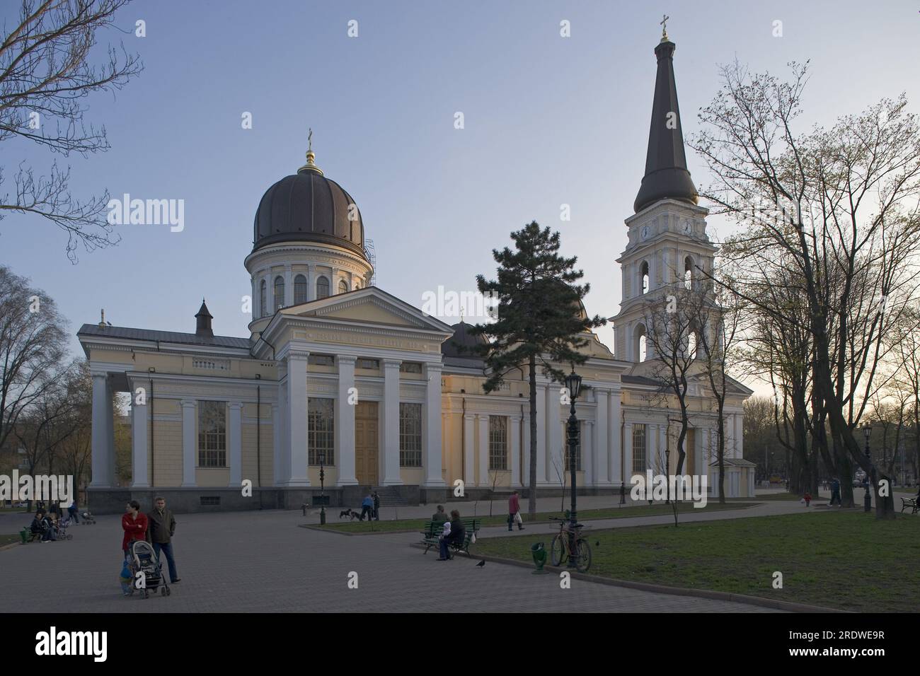 UKRAINE. ODESSA. THE CATHEDRAL OF THE TRANSFIGURATION (SPASO ...