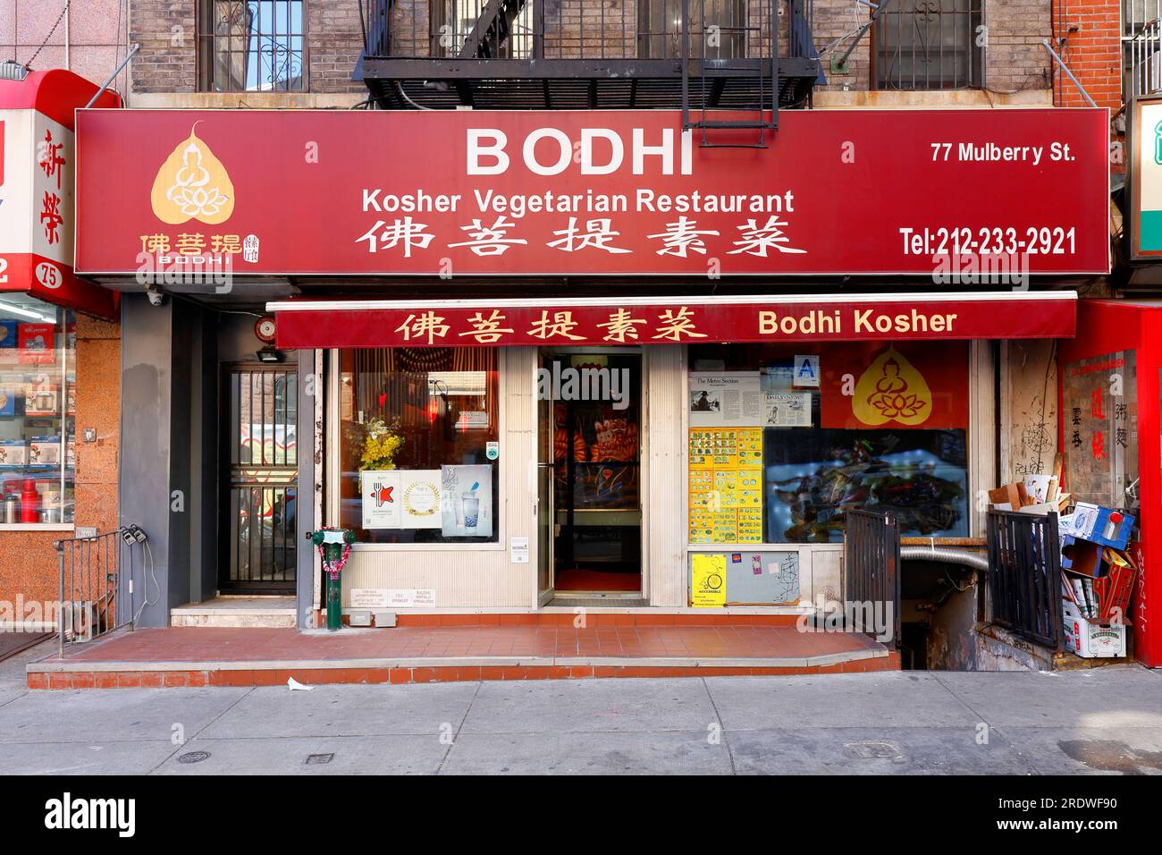 Bodhi Kosher Vegetarian Restaurant, 77 Mulberry St, New York, NYC