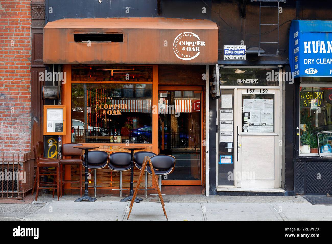 Copper & Oak, 157 Allen St, New York, NYC storefront photo of a whiskey