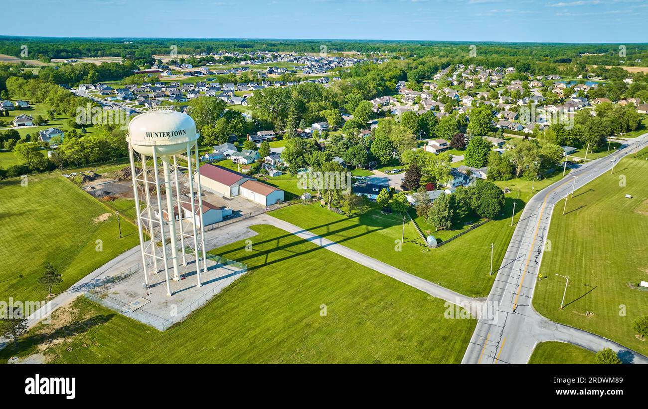 Huntertown watertower hires stock photography and images Alamy