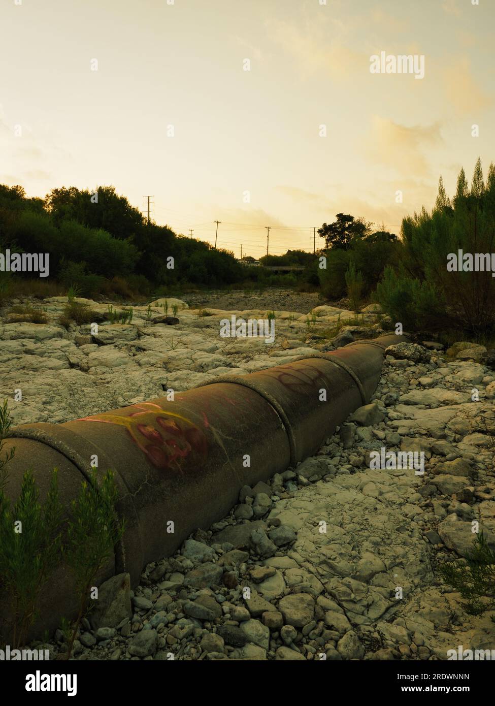 Pipe Creek Crossing Stock Photo - Alamy