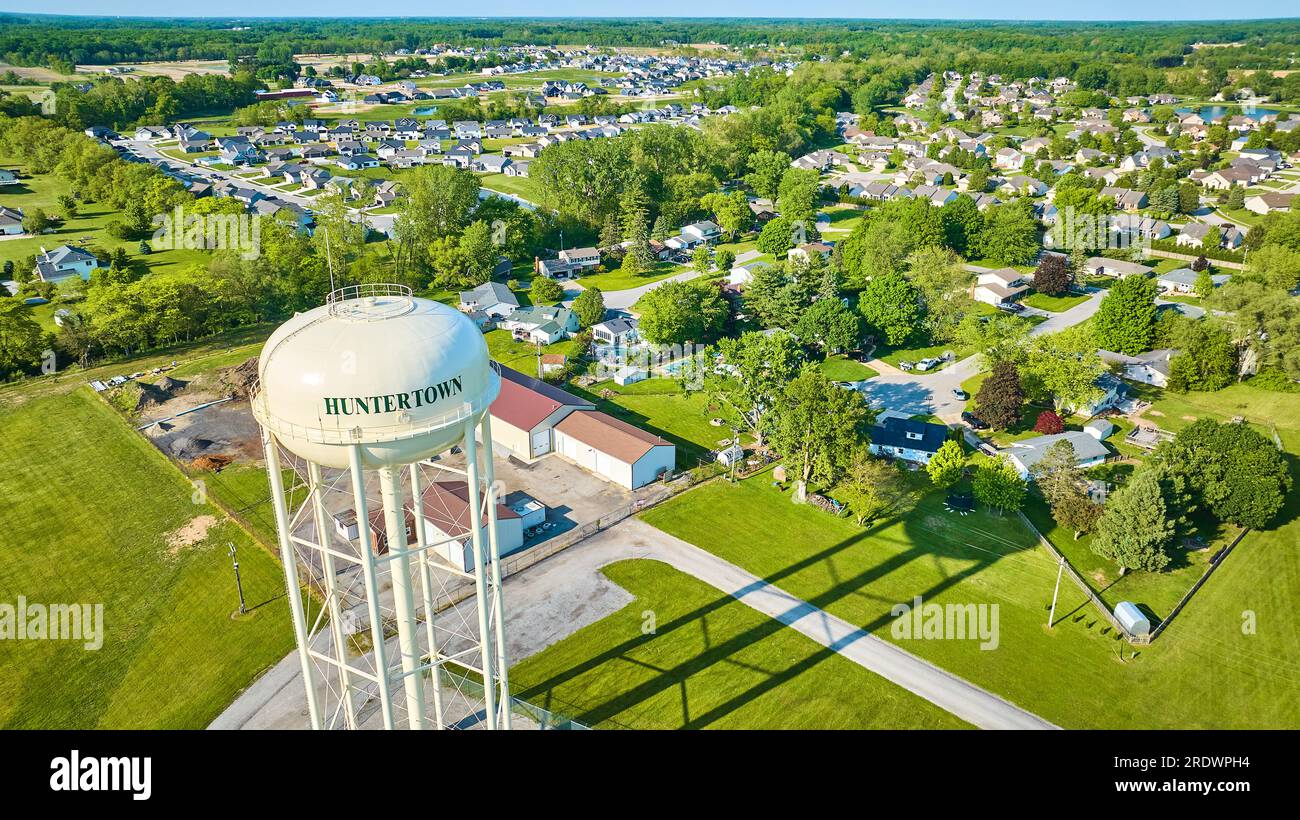Huntertown watertower hires stock photography and images Alamy