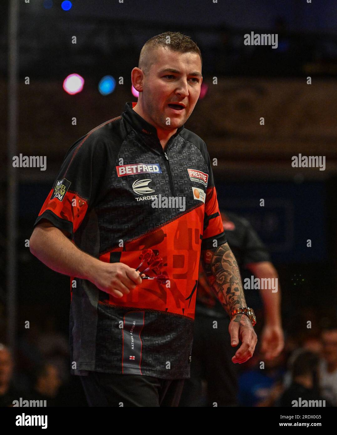 Winter Gardens, Blackpool, UK. 23rd July, 2023. 2023 Betfred World